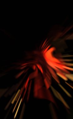 Işık parçacık izleri. Parlayan parçacıkları ve çizgileri olan ışık patlaması yıldızı. Güzel hareketli soyut ışın arkaplanı.