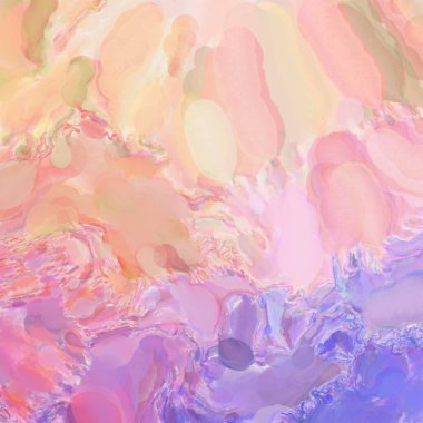 Çağdaş sanat. El işçiliğinin renkli dokusu. Modern resim. Yüzeyde suluboya vuruşlar. Sanatsal arkaplan resmi. Tablo üzerinde soyut resim. Fırça darbeleri. 