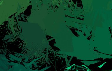 Sanatsal soyut arkaplan. Doku boyalı duvar kağıdı. Boya darbeleriyle yaratıcı bir illüstrasyon. Fırça desenli resim.