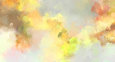 Sanatsal canlılık ve renkli duvar kağıdı. Taranmış Soyut Arkaplan. Fırça darbeli resim. 