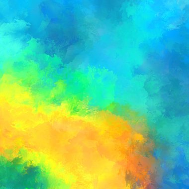 Boya darbeleri. 2D İllüstrasyon. Taranmış Boyalı Soyut Arkaplan. Fırça darbesi ile boyanmış. Modern sanat.