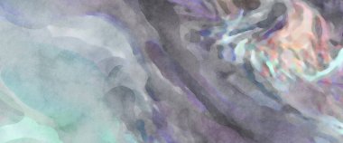 El yapımı sürreal soyut desenli suluboya. Modern sanatsal resim. 2D çizim. Arkaplan boyası karışımı. Yaratıcı duvar sanatı. Çağdaş sanat