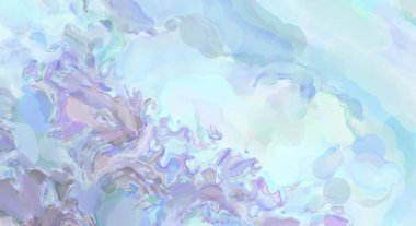 Taranmış Boyalı Soyut Arkaplan. Fırça darbesi ile boyanmış. Boya darbeleri. 2B Görüntü.