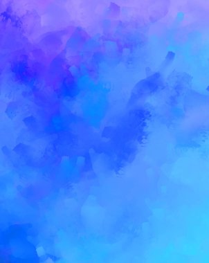 Renkli fırça darbelerinin 2D çizimi. Dekoratif desenli resim. canlı boya desenli arkaplan.