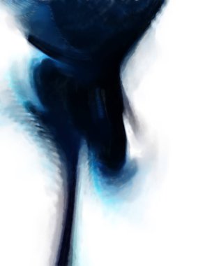 Modern sanat. Renkli çağdaş sanat eserleri. Renkli boya darbeleri. Soyut arkaplanda fırça darbeleri. fırça boyası.