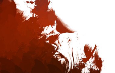 Duvar sanatı Eşsiz ve yaratıcı illüstrasyon. Fırça darbesi ile boyanmış. Renkli fırça darbelerinin soyut arkaplanı. Fırçalanmış canlı duvar kâğıdı. Boyalı sanatsal yaratım.