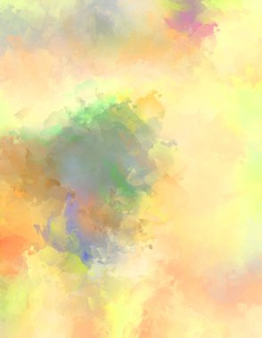 Sanatsal soyut arkaplan. Doku boyalı duvar kağıdı. Boya darbeleriyle yaratıcı bir illüstrasyon. Fırça desenli resim.