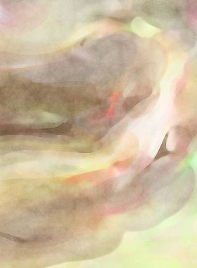 El yapımı sürreal soyut desenli suluboya. Modern sanatsal resim. 2D çizim. Arkaplan boyası karışımı. Yaratıcı duvar sanatı. Çağdaş sanat