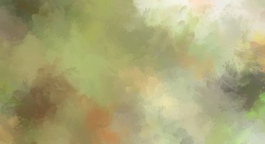 Renkli fırça darbelerinin 2D çizimi. Dekoratif desenli resim. canlı boya desenli arkaplan.