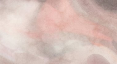 Alkol mürekkebini andıran rahatlatıcı fırça darbelerinin modern resmi. Poster, duvar sanatı, afiş, kart, kitap kapağı veya ambalaj için pastel renkli suluboya resim.