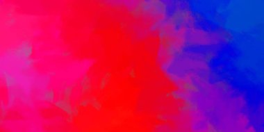 Duvar sanatı Eşsiz ve yaratıcı illüstrasyon. Fırça darbesi ile boyanmış. Renkli fırça darbelerinin soyut arkaplanı. Fırçalanmış canlı duvar kâğıdı. Boyalı sanatsal yaratım.