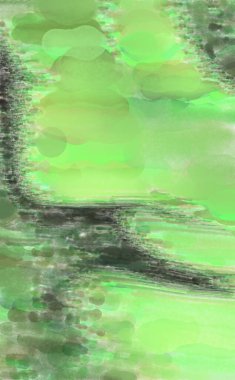 Yüzeyde suluboya vuruşlar. Sanatsal arkaplan resmi. Tablo üzerinde soyut resim. Fırça darbeleri. Çağdaş sanat. El işçiliğinin renkli dokusu. Modern resim.