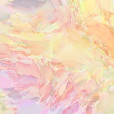 Çağdaş sanat. El işçiliğinin renkli dokusu. Modern resim. Yüzeyde suluboya vuruşlar. Sanatsal arkaplan resmi. Tablo üzerinde soyut resim. Fırça darbeleri. 