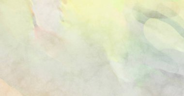 Yumuşak suluboya duvar kağıdı. Hafifçe fırçalanmış renkleri olan sanatsal bir resim. Pastel renkler arkaplana dokunmuş. Soyut duvar sanatı..