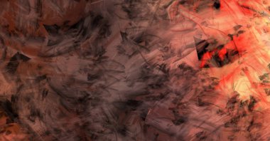 Modern sanat. Taranmış Boyalı Soyut Arkaplan. Fırça darbesi ile boyanmış. Boya darbeleri. 2B Görüntü