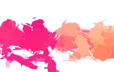 resmedilmiş sanat eseri. fırçalanmış canlı duvar kağıdı. Eşsiz ve yaratıcı illüstrasyon. Renkli fırça darbelerinin soyut arkaplanı. 