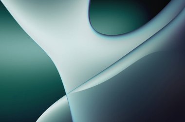 Soyut arkaplan. Değişken renk değişim dalgaları, dinamik hareketlerle. Işık dalgalarının neon renkli soyut tasarımı. Duvar kağıdı, afiş, arkaplan, kart, kitap illüstrasyonu, web sitesi.