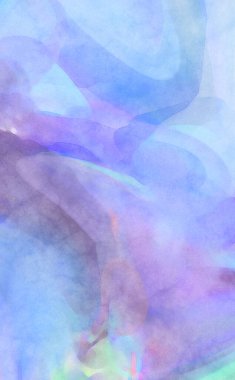 El yapımı sürreal soyut desenli suluboya. Modern sanatsal resim. 2D çizim. Arkaplan boyası karışımı. Yaratıcı duvar sanatı. Çağdaş sanat