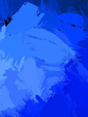 Duvar sanatı Eşsiz ve yaratıcı illüstrasyon. Fırça darbesi ile boyanmış. Renkli fırça darbelerinin soyut arkaplanı. Fırçalanmış canlı duvar kâğıdı. Boyalı sanatsal yaratım.