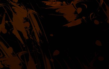 Sanatsal soyut arkaplan. Doku boyalı duvar kağıdı. Boya darbeleriyle yaratıcı bir illüstrasyon. Fırça desenli resim.