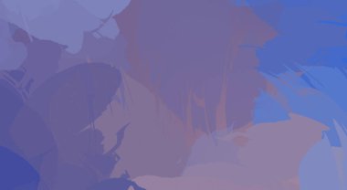 Fırça darbesi ile boyanmış. Sanatsal canlılık ve renkli duvar kâğıdı. Kaotik resim. Taranmış Boyalı Soyut Arkaplan. 