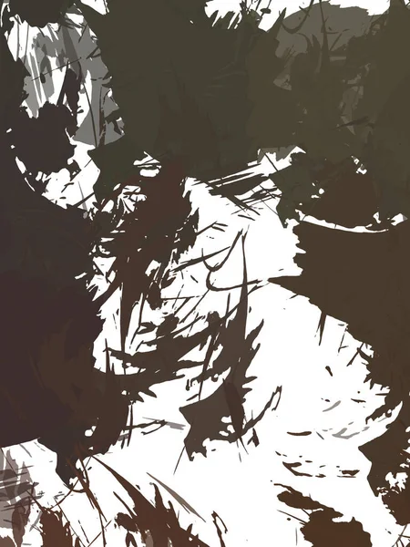 Renkli fırça darbelerinin 2B çizimi. Dekoratif doku resmi. Canlı boya desenli arka plan. Kaotik fırça darbeleri resim.