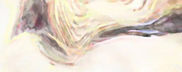 Ручной Сюрреалистический Абстрактный Рисунок Акварели Современная Художественная Живопись Иллюстрация Текстура — стоковое фото
