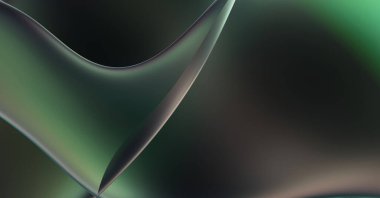 Soyut arkaplan. Değişken renk değişim dalgaları, dinamik hareketlerle. Işık dalgalarının neon renkli soyut tasarımı. Duvar kağıdı, afiş, arkaplan, kart, kitap illüstrasyonu, web sitesi.