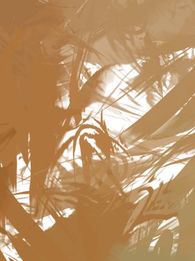 Renkli fırça darbelerinin soyut arkaplanı. fırçalanmış canlı duvar kağıdı. resmedilmiş sanat eseri. Eşsiz ve yaratıcı illüstrasyon.