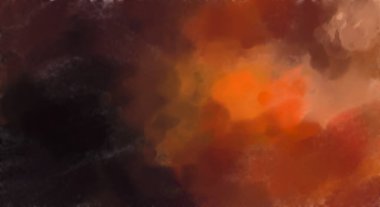 Çağdaş sanat. El yapımı resim. Modern sanat eserleri. Yüzeyde suluboya fırça darbeleriyle resim yapmak. 2D çizim. Sanatsal arkaplan resmi. Tablo üzerinde soyut resim. Renkli doku.