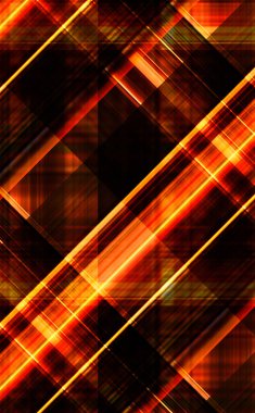 Renkli ve canlı geometrik şekiller katmanları var. Bir teknoloji planının dijital illüstrasyonu. Gelecekçi tasarım şablonu.