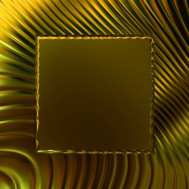 Soyut çerçeveli arkaplan. Renkli, canlı, dalgalı bir duvar kağıdı. Merkezi çerçeveli yaratıcı grafik 2d çizim. Dinamik şekilli modaya uygun sıvı örtüsü.