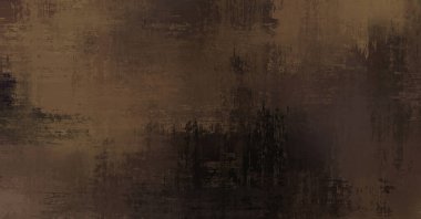 Çapraz vahşi fırça darbeleriyle arka plan. Renkli ve canlı bir tasvir. Boyalı sanat. Yaratıcı soyut resim.