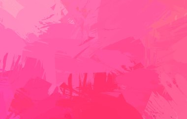 Vahşi fırça darbeleriyle yaratıcı soyut resim. Artistik fırça darbeleriyle donatılmış. Renkli ve canlı bir tasvir. Boyalı sanat.