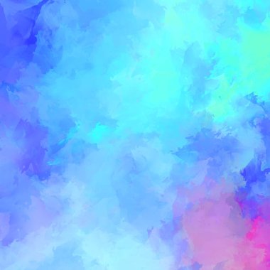 Boya darbeleri. 2D İllüstrasyon. Taranmış Boyalı Soyut Arkaplan. Fırça darbesi ile boyanmış. Modern sanat.