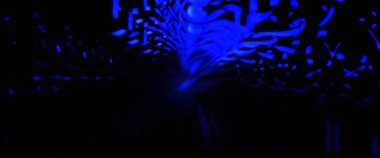 Işık parçacık izleri. Parlayan parçacıkları ve çizgileri olan ışık patlaması yıldızı. Güzel hareketli soyut ışın arkaplanı.