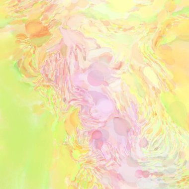 El yapımı sürreal soyut desenli suluboya. Modern sanatsal resim. 2D çizim. Arkaplan boyası karışımı. Yaratıcı duvar sanatı. Çağdaş sanat.