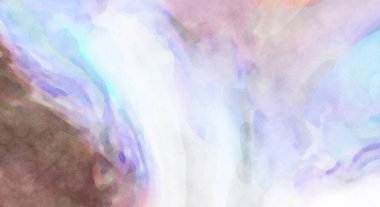 El yapımı sürreal soyut desenli suluboya. Modern sanatsal resim. 2D çizim. Arkaplan boyası karışımı. Yaratıcı duvar sanatı. Çağdaş sanat