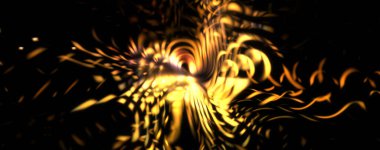 Işık parçacık izleri. Parlayan parçacıkları ve çizgileri olan ışık patlaması yıldızı. Güzel hareketli soyut ışın arkaplanı.