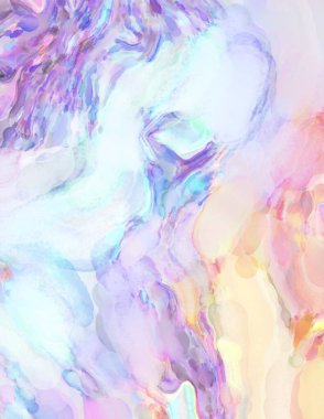 Modern sanat eserleri. Artistik suluboya fon malzemesi. Eşsiz suluboya rastgele desen. Yaratıcı soyutlama. Dijital doku duvar kağıdı. 2d illüstrasyon. 