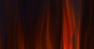 Soyut arkaplan. Renkli dalgalı tasarım duvar kağıdı. yaratıcı grafik 2D çizim. Dinamik şekilli modaya uygun sıvı örtüsü.