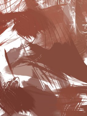 Renkli fırça darbelerinin soyut arkaplanı. fırçalanmış canlı duvar kağıdı. resmedilmiş sanat eseri. Eşsiz ve yaratıcı illüstrasyon.