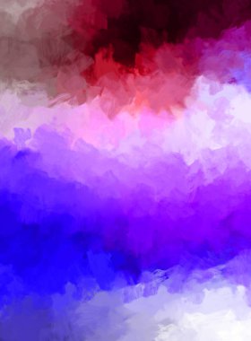 Taranmış Boyalı Soyut Arkaplan. Fırça darbesi ile boyanmış. Sanatsal canlılık ve renkli duvar kağıdı.