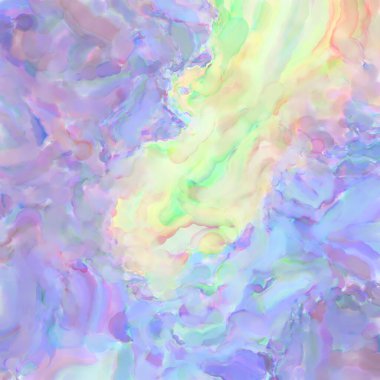 Soyut doku. Yüzeyde etkileyici el yapımı suluboya. Suluboya fırça darbeleri. Modern sanat. Çok renkli arkaplan. Çağdaş duvar sanatı. Renkli bir fon. 2d illüstrasyon.