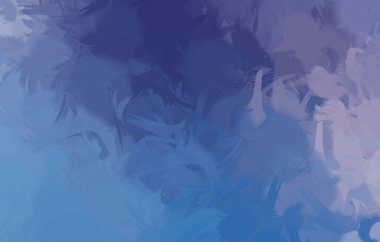 Vahşi fırça darbeleri. Taranmış Boyalı Soyut Arkaplan. Fırça darbesi ile boyanmış. Boya darbeleri. 2B Görüntü.