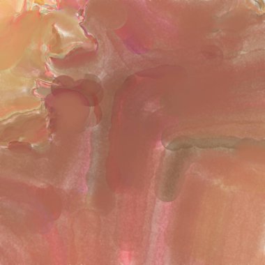 El yapımı sürreal soyut desenli suluboya. Modern sanatsal resim. 2D çizim. Arkaplan boyası karışımı. Yaratıcı duvar sanatı. Çağdaş sanat.