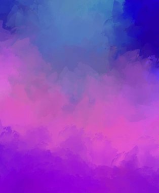 Renkli fırça darbelerinin soyut arkaplanı. fırçalanmış canlı duvar kağıdı. resmedilmiş sanat eseri. Eşsiz ve yaratıcı illüstrasyon.