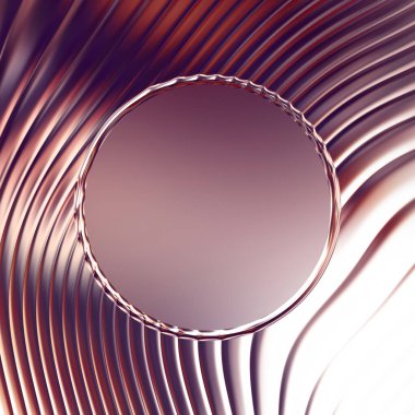 Soyut çerçeveli arkaplan. Renkli, canlı, dalgalı bir duvar kağıdı. Merkezi çerçeveli yaratıcı grafik 2d çizim. Dinamik şekilli modaya uygun sıvı örtüsü.