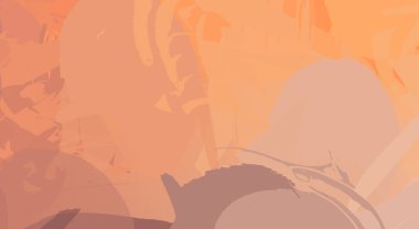 Fırça darbesi ile boyanmış. Sanatsal canlılık ve renkli duvar kâğıdı. Kaotik resim. Taranmış Boyalı Soyut Arkaplan. 