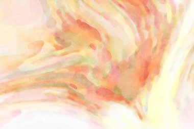 2D çizim. Sanatsal arkaplan resmi. Tablo üzerinde soyut resim. Çağdaş sanat. El yapımı resim. Renkli doku. Modern sanat eserleri. Yüzeyde suluboya fırça darbeleriyle boyama.